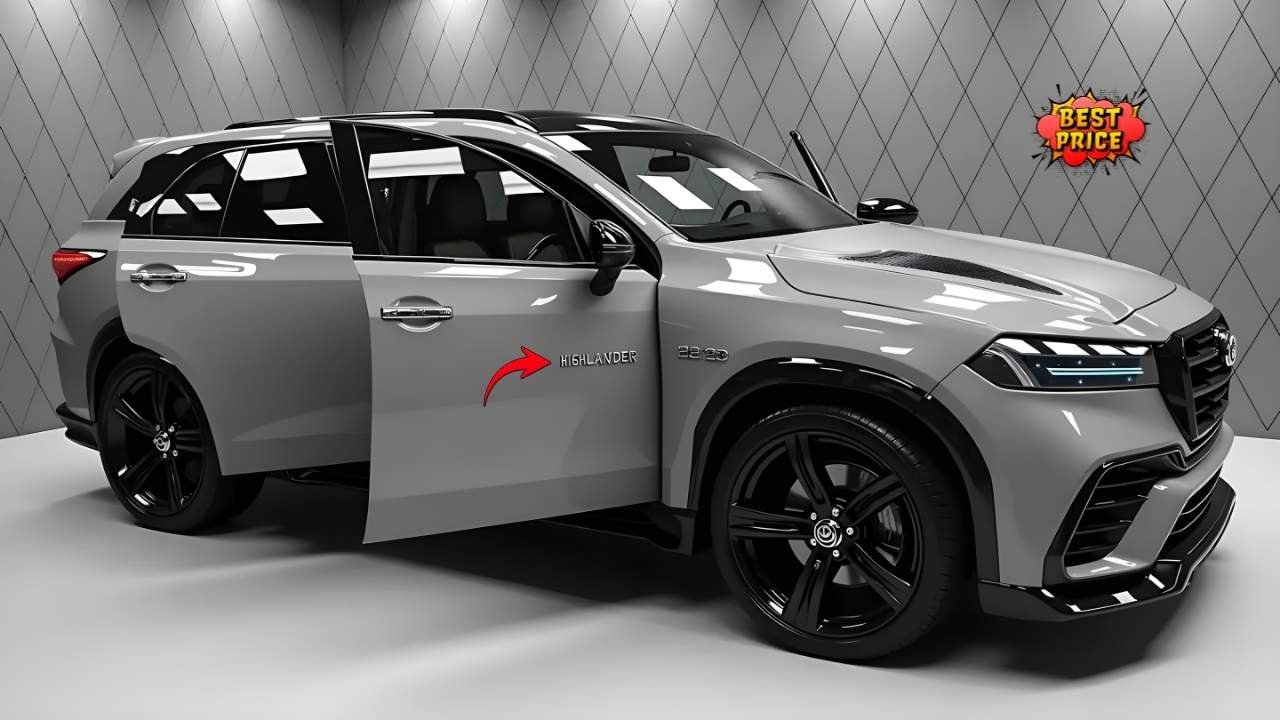 2026 Toyota Highlander Unveiled Bold Design, Spacious Cabin, Hybrid Power, and Family-Friendly Features