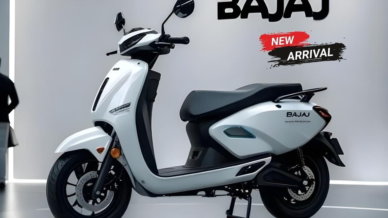 Bajaj Chetak 3001 Electric Scooter Retro Design, Smart Tech & Long-Lasting Battery at an Affordable Price