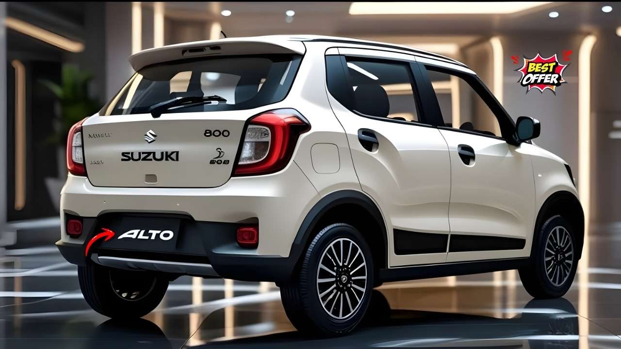 Maruti Alto 800 2025 Launched – 45 KML Mileage, Touchscreen & Safety Features from ₹2.45 Lakh
