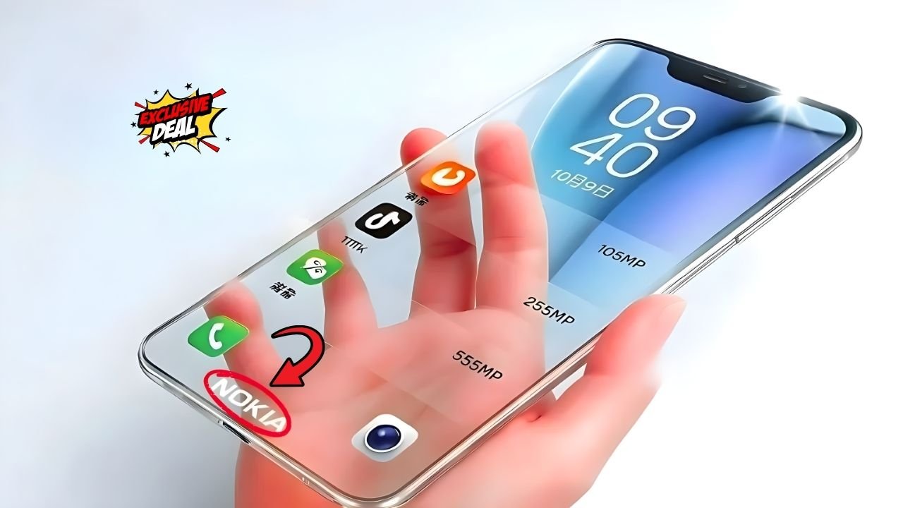 Nokia Transparent 5G Unveiled 300MP Camera, 150W Ultra-Fast Charging, and Top Performance