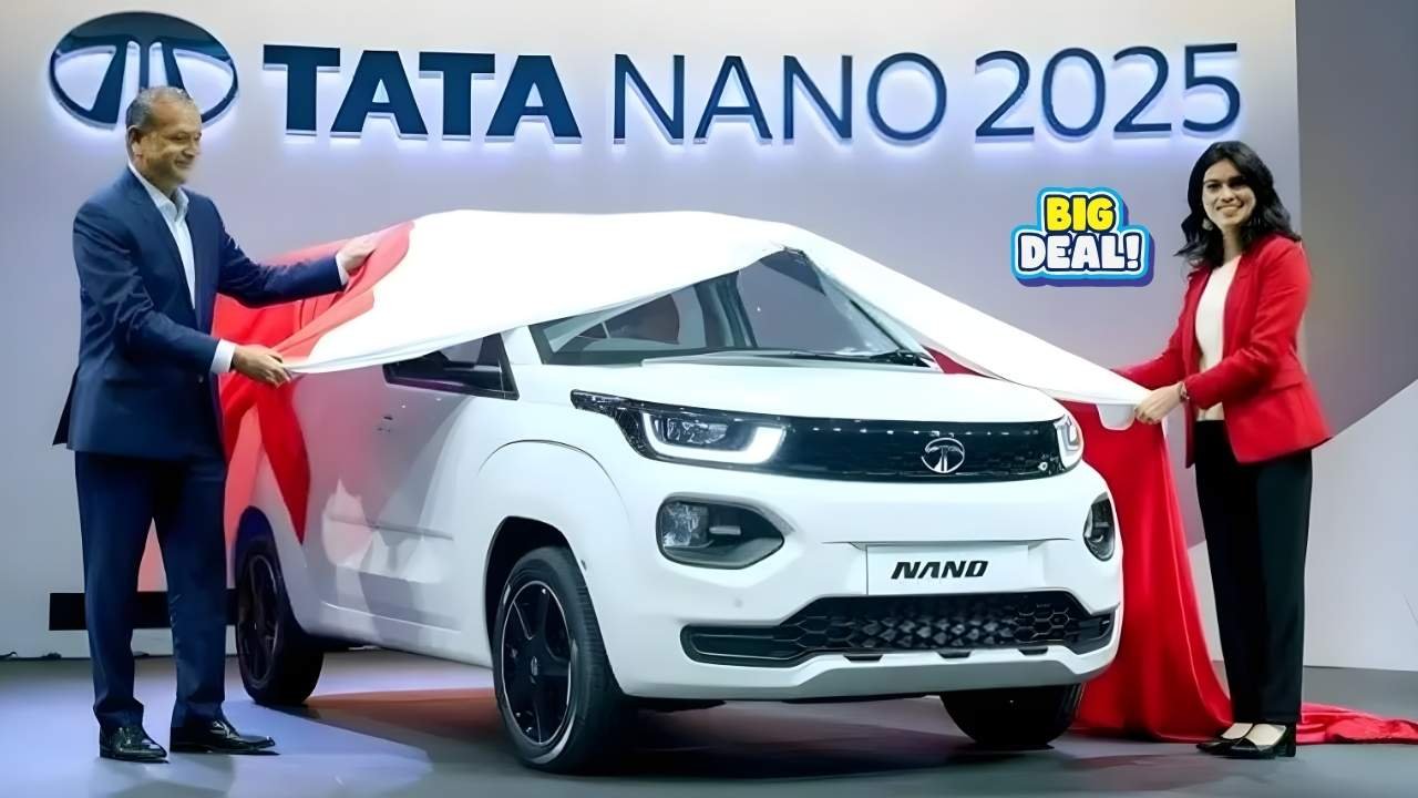 Tata Nano 2025 Launched New Affordable Car with 42 kml Mileage & ₹50,000 Down Payment Offer