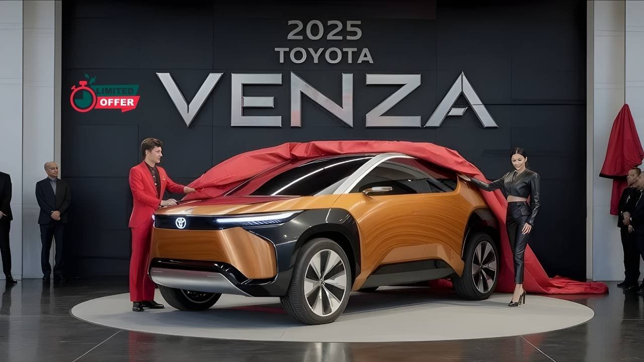 Toyota Venza 2025 Launched Futuristic Hybrid SUV with Premium Comfort & Stylish Design